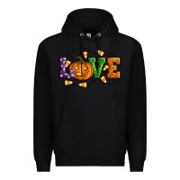 Black Halloween Love Premium Hoodie - Artiststas