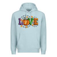 Blue Mist Halloween Love Premium Hoodie - Artiststas