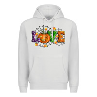 Dove Grey Halloween Love Premium Hoodie - Artiststas