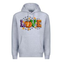Heather Grey Halloween Love Premium Hoodie - Artiststas