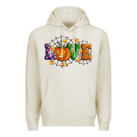 Oatmeal Heather Halloween Love Premium Hoodie - Artiststas