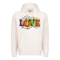 Pale Pink Halloween Love Premium Hoodie - Artiststas