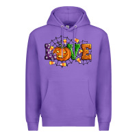 Purple Halloween Love Premium Hoodie - Artiststas
