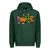 Sports Green Halloween Love Premium Hoodie - Artiststas