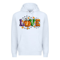 White Halloween Love Premium Hoodie - Artiststas