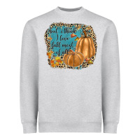 Heather Grey but i think i love fall most of all Heavyweight Sweatshirt - JahusDesignShop