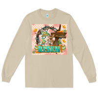Mushroom Easter Day He is risen 20oz skinny Long Sleeve Tee - LillyAllenDesigns