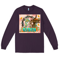 Plum Easter Day He is risen 20oz skinny Long Sleeve Tee - LillyAllenDesigns