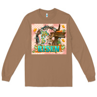 Toasted Coconut Easter Day He is risen 20oz skinny Long Sleeve Tee - LillyAllenDesigns
