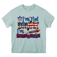 Arona I'm not drunk i'm patriotic 4th of july Heavy Core Tee - CowGirlArtShop