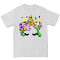 Dove Grey unicorn mardi gras olivia Premium Tee - OliviaCreatesArt