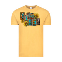 Vintage Mustard Western Blessed Vintage Tee - FaDigitalArtStudio
