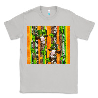 Moon Dust st patricks cow and shamrock with cowhide Classic Tee - Artiststas
