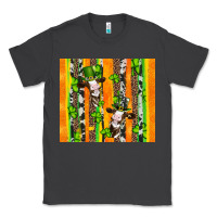 Smoke st patricks cow and shamrock with cowhide Classic Tee - Artiststas