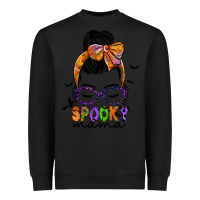 Black spooky mama Heavyweight Sweatshirt - JahusDesignShop