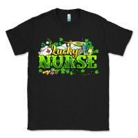 Black Lucky Nurse St. Patrick's Day Classic Tee - HowdyJamesFarm