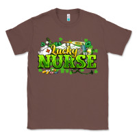 Chestnut Lucky Nurse St. Patrick's Day Classic Tee - HowdyJamesFarm