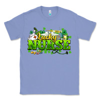 Colony Blue Lucky Nurse St. Patrick's Day Classic Tee - HowdyJamesFarm