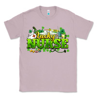 Lilac Lucky Nurse St. Patrick's Day Classic Tee - HowdyJamesFarm