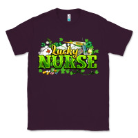 Plum Lucky Nurse St. Patrick's Day Classic Tee - HowdyJamesFarm