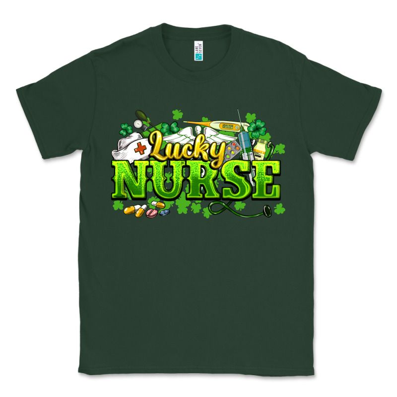 Lucky Nurse St. Patrick's Day Classic Tee by HowdyJamesFarm | Teevron