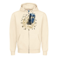 Sandshell watch the time Zipper Hoodie - artisFamous