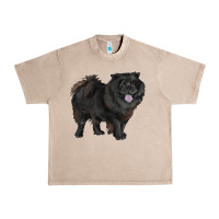 French Oak black chow chow Urban Heavy Tee - RanaPortraitStore