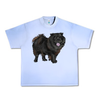 Grape Ice black chow chow Urban Heavy Tee - RanaPortraitStore