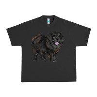 Pigment Black black chow chow Urban Heavy Tee - RanaPortraitStore