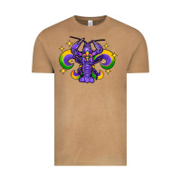 Mardi Gras Crawfish 2 Vintage Tee | Teevron