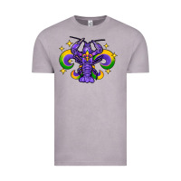 Vintage Zinc mardi gras crawfish 2 Vintage Tee - FaDigitalArtStudio