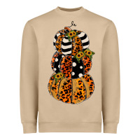 Mushroom leopard pumpkin polka dot sunflower Heavyweight Sweatshirt - JahusDesignShop