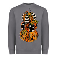 Storm leopard pumpkin polka dot sunflower Heavyweight Sweatshirt - JahusDesignShop