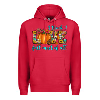 Cardinal i think i love fall most of all Premium Hoodie - Artiststas