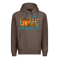 Coffee i think i love fall most of all Premium Hoodie - Artiststas