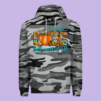 I Think I Love Fall Most Of All Premium Hoodie Designed By Artiststas