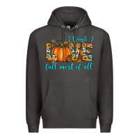 Smoke i think i love fall most of all Premium Hoodie - Artiststas