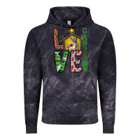 Cloud Black Love Come Down Vintage Hoodie - CowhideDigitalArt