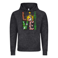 Vintage Black Love Come Down Vintage Hoodie - CowhideDigitalArt