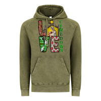 Vintage Olive Love Come Down Vintage Hoodie - CowhideDigitalArt
