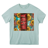 Arona Mama Sunflower Heavy Core Tee - CowGirlArtShop