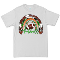Dove Grey Football Rainbow Premium Tee - RanaPortraitStore