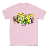 Bubblegum Pink Nurse St. Patrick's Day Classic Tee - HowdyJamesFarm