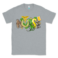 Heather Grey Nurse St. Patrick's Day Classic Tee - HowdyJamesFarm