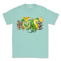 Seafoam Nurse St. Patrick's Day Classic Tee - HowdyJamesFarm