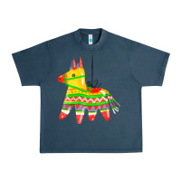 Midnight Navy pinata Urban Heavy Tee - FaDigitalArtStudio