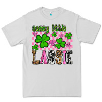 Dove Grey St. Patrick's Day Sassy little lassie Premium Tee - OliviaCreatesArt