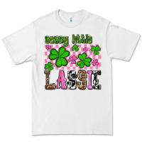 White St. Patrick's Day Sassy little lassie Premium Tee - OliviaCreatesArt