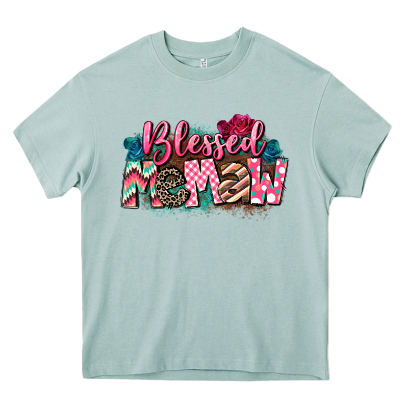 Blessed Memaw Mother's Day Heavy Core Tee by CowGirlArtShop | Teevron