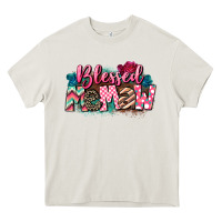 Cream Blessed memaw Mother's Day Heavy Core Tee - CowGirlArtShop